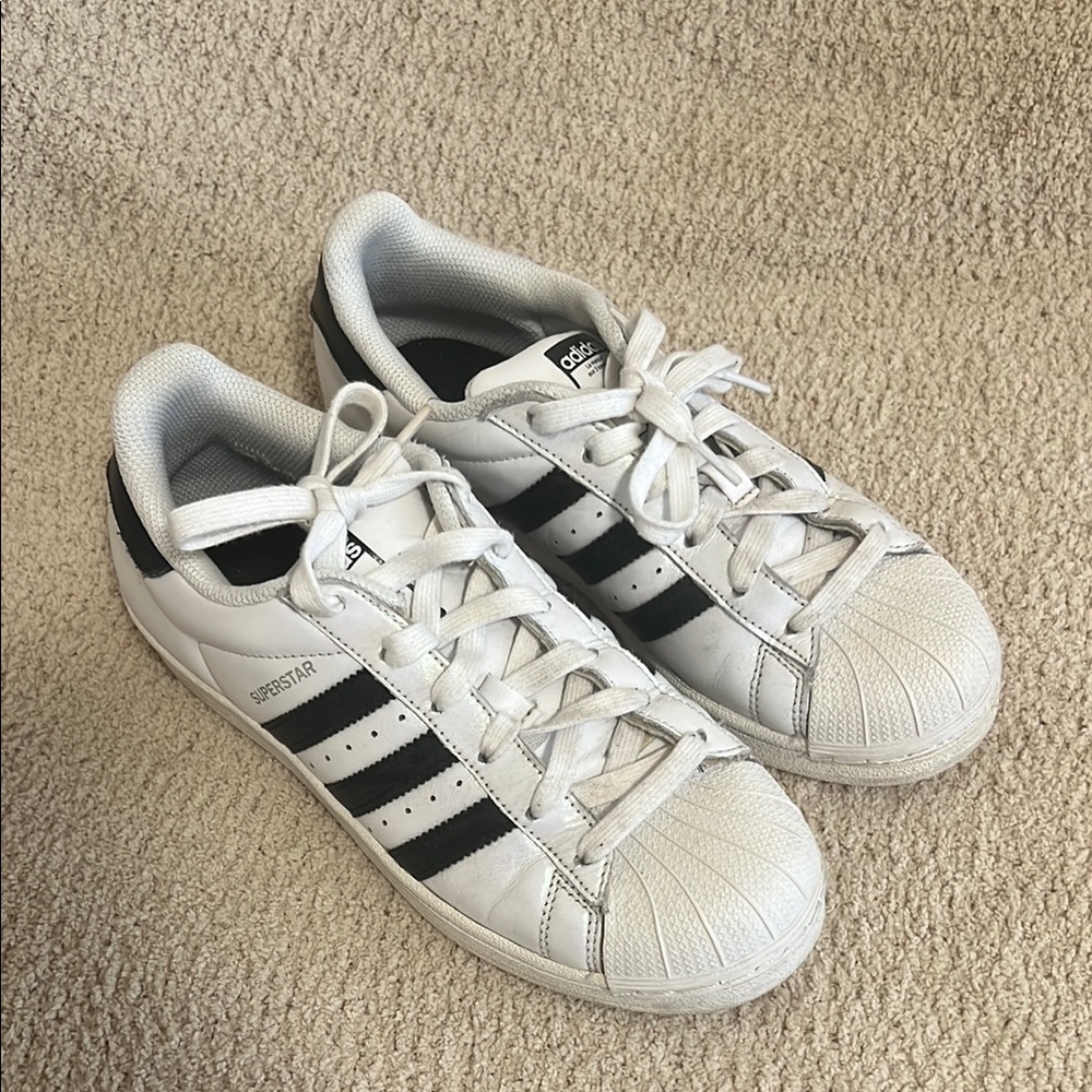 Adidas Superstar Sneakers with shimmer